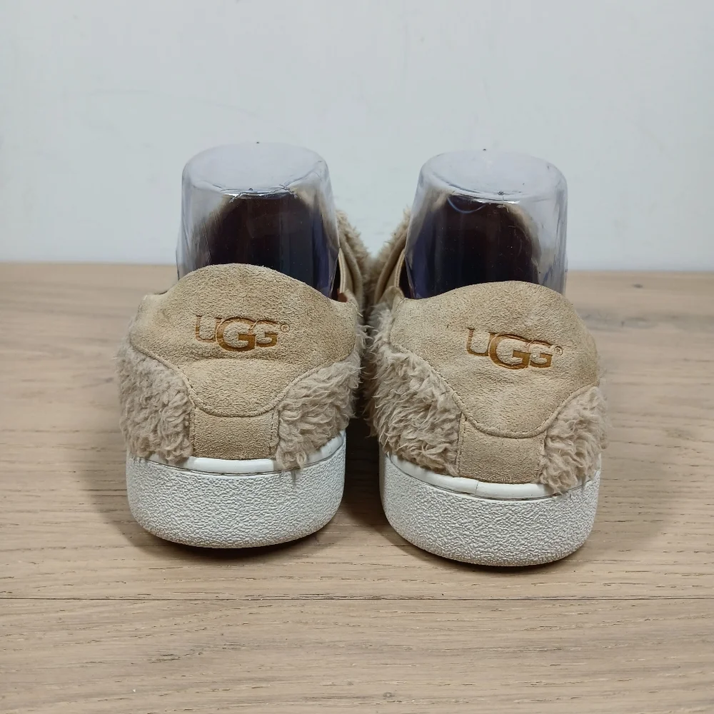 UGG Ricci Dusk Sherpa Slip On‎ Fuzzy Faux Fur Lined Comfort Casual Sneakers 1599